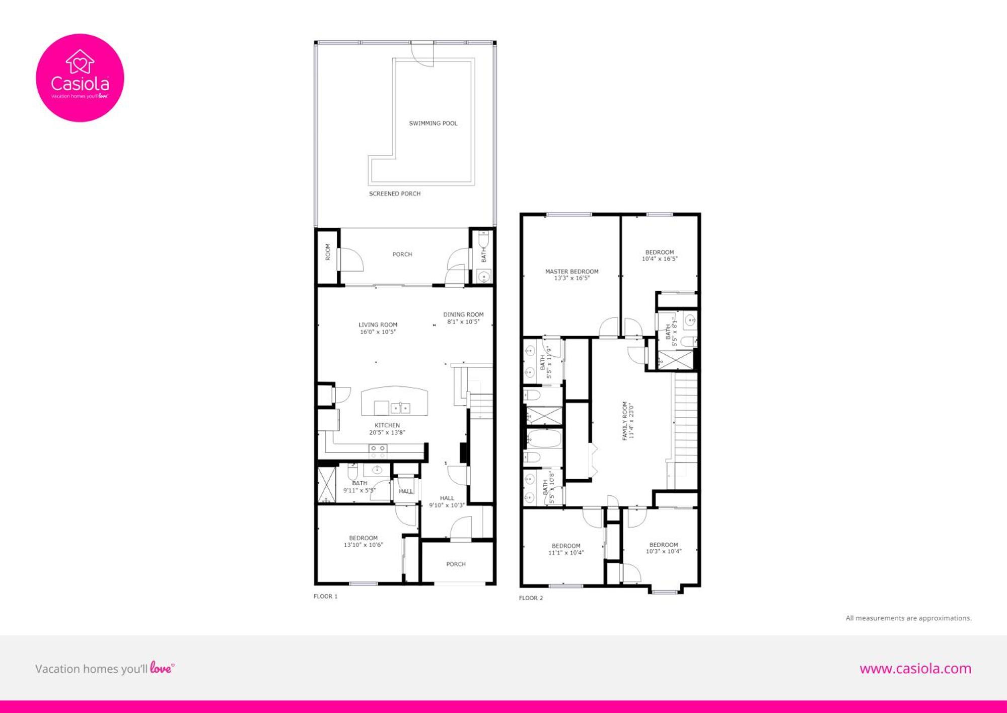 Beautiful Townhome Wprivate Pool 7 Mi To Disney キシミー エクステリア 写真