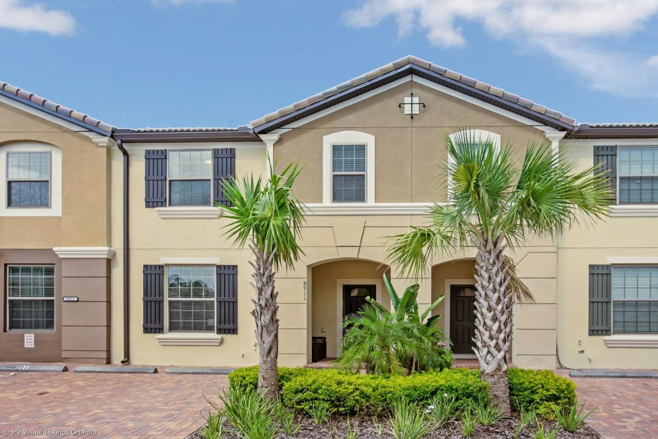 Beautiful Townhome Wprivate Pool 7 Mi To Disney キシミー エクステリア 写真