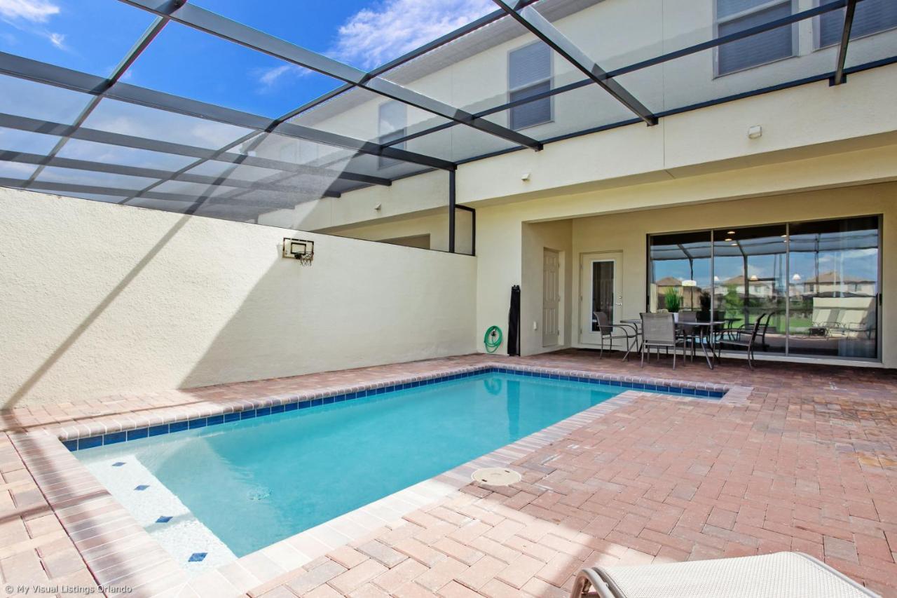 Beautiful Townhome Wprivate Pool 7 Mi To Disney キシミー エクステリア 写真