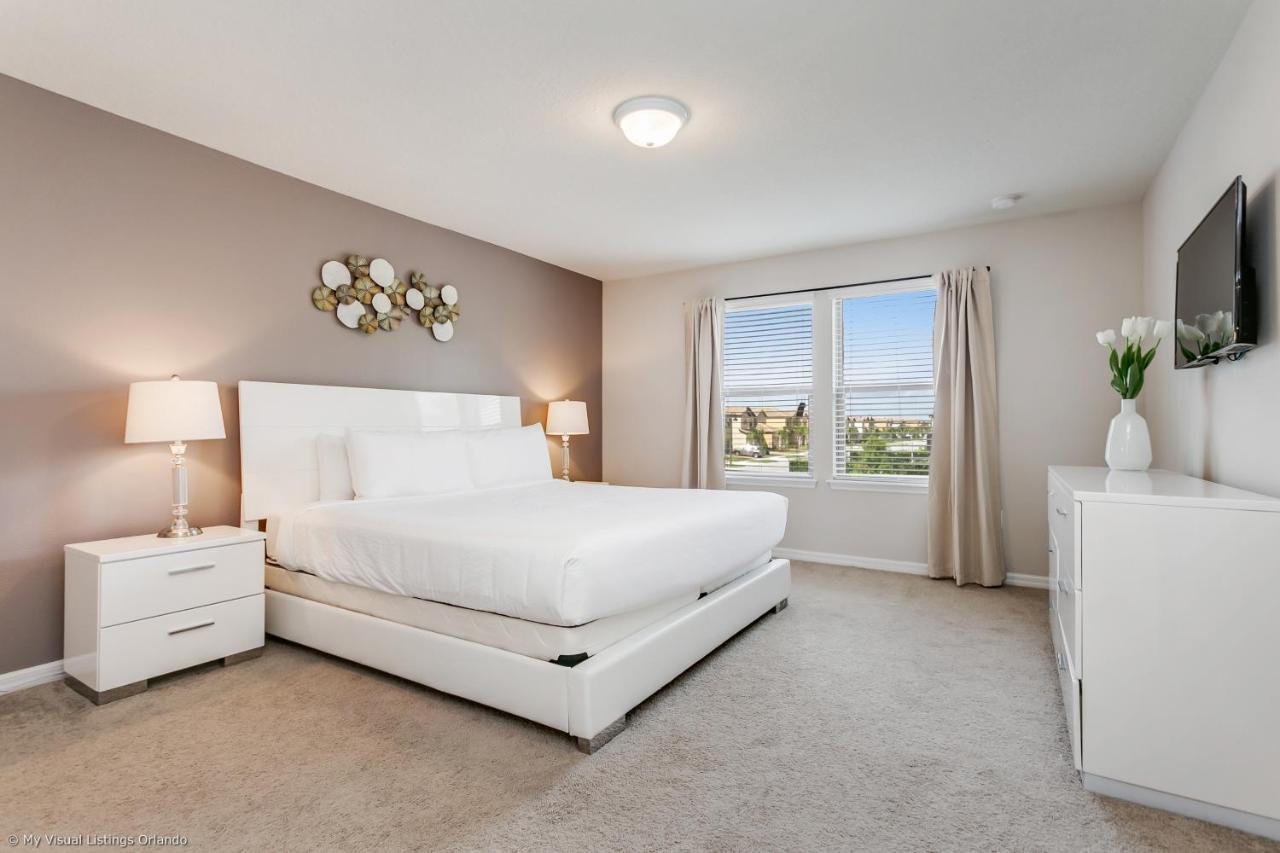 Beautiful Townhome Wprivate Pool 7 Mi To Disney キシミー エクステリア 写真